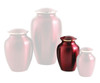 Extra Small Classic Crimson Brass Cremation Urn - Engravable