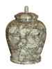 Classic Oceanic Marble Cremation Urn