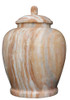 Classic Pink Marble Cremation Urn