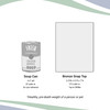 Firefighter Emblem Bronze Snap Top Cremation Urn