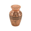 Copper Oak Brass Keepsake Cremation Urn