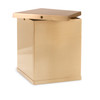 Cross Bronze Overlap Top Cremation Urn