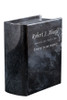 Ebony Book Marble Cremation Urn