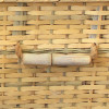 6' 5" Eco Friendly Woven Bamboo Casket