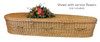 6' 5" Eco Friendly Woven Willow Casket