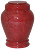 Embrace Red Keepsake Cremation Urn