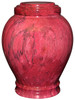 Embrace Red Marble Cremation Urn