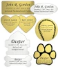 Personalized Nameplate - Choose Style, Color and Size
