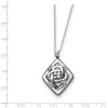 Family Blessings Sterling Silver Memorial Jewelry Pendant