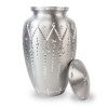 Pewter  Garland Drop Cremation Urn