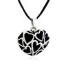 Heart with Hearts Stainless Steel Cremation Jewelry Pendant Necklace