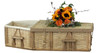 36 Inch Infant Child Eco Friendly 6-Point Woven Bamboo Wicker Coffin