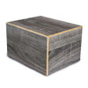 Large Society Collection Coastal Gray Wood Finish Cremation Urn