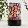 LED Light of Remembrance Pink Floral Lamp Keepsake Cremation Urn