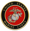 Marine Corp Pewter Finish Beaumont Cremation Urn