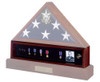 Medal Display Case in Walnut