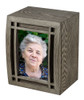 Mission Picture Frame Cremation Urn Chest