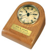 Natural Mini-Clock Wood Keepsake Cremation Urn