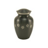 Extra Small Paw Prints Classic Slate Pet Cremation Urn - Engravable