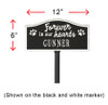 Personalized Forever in Our Hearts Lawn and Garden Memorial Marker - 10 Colors