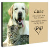 Pet Custom Photo Eternal Reflections Wood Memorial Wall Plaque