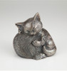 Precious Kitty Silver Cat Urn