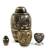 Radiance Brass Extra Small Cremation Urn