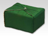 Renaissance Silk Fabric Cremation Urn - Hunter Green