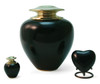 Satori Onyx Brass Keepsake Cremation Urn