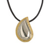 Silver Gold Tear Drop Memorial Keepsake Cremation Pendant Jewelry