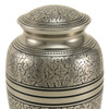 Silver Oak Brass Cremation Urn