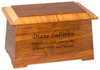 Sonata Designer Bamboo Wood Cremation Urn