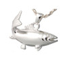 Sport Fish Cremation Jewelry in Sterling Silver