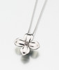 Sterling Silver Dogwood Blossom Cremation Jewelry