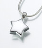 Sterling Silver Star Cremation Jewelry