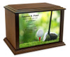 The Drive Eternal Reflections Wood Cremation Urn