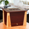 Tree Cut Panel Craftsman MDF Wood Memory Chest Cremation Urn