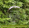 Tree of Life Heart Crystal Memorial Ornament