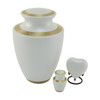 Trinity Pearl Brass Cremation Urn