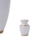 Trinity Pearl Brass Keepsake Cremation Urn