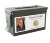 Veteran Photo M2A1 Ammo Can Cremation Urn