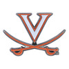 Virginia Aluminum Embossed NCAA College Logo Emblem