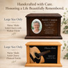Whitetail Deer Fawn Eternal Reflections Wood Cremation Urn