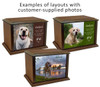 Brittany True Companion Dog Photo Pet Cremation Urn