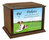 Jack Russell Terrier True Companion Dog Photo Pet Cremation Urn