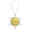 Small Snowflake Memorial Ornament