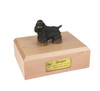 Black Brown Cocker Spaniel Dog Urn - 680