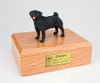 Black Pug Dog Urn - 966