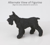 Black Schnauzer Dog Urn - 841
