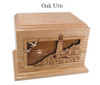 Lighthouse Dimensional Wood Cremation Urn - Engravable